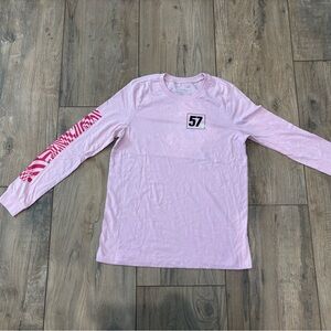 Fox Racing Womens TS57 Long Sleeve T-Shirt Womens Pink size large
